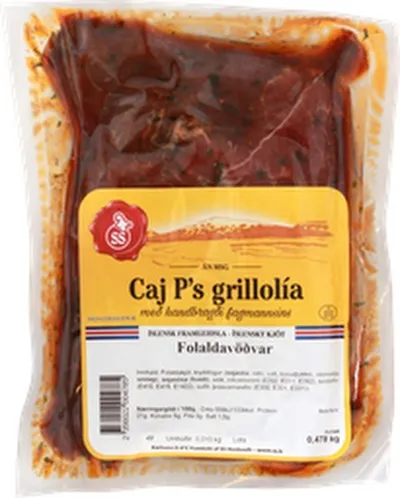 SS folaldasteik í caj´p marineringu