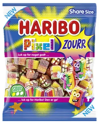 Haribo pixel zourr
