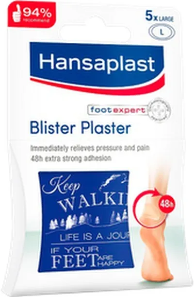 Hansaplast SOS Blisterplaster.