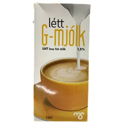 MS g-léttmjólk 1ltr