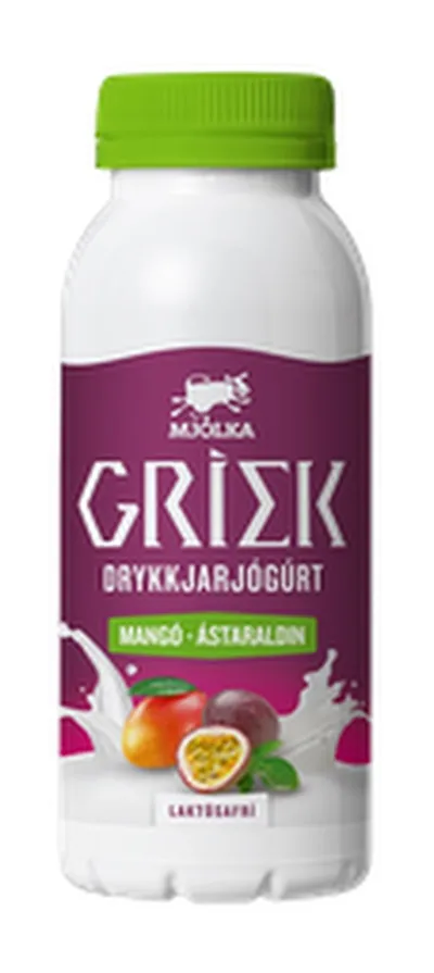 Mjólka grísk drykkjarjógúrt mangó