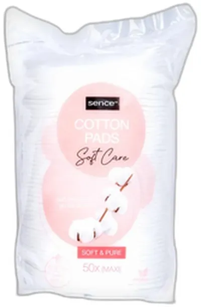 Sence bómullarskífur stórar