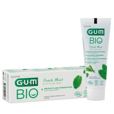 GUM - Bio Tannkrem Fresh Mint 75ml
