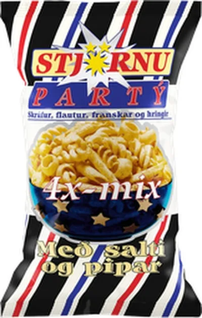 Stjörnu partý mix salt og pipar