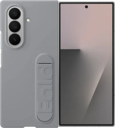 Samsung Galaxy Z Fold7 Silicone hulstur - Grátt