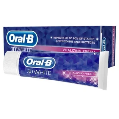 ORAL-B - 3D White Vitalizing Fresh tannkrem 75ml