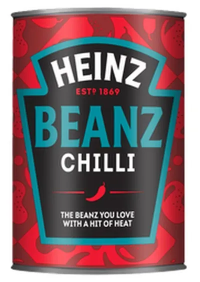 Heinz bakaðar baunir fiery chilli
