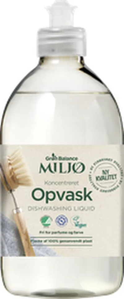 Grön Balance uppþvottalögur