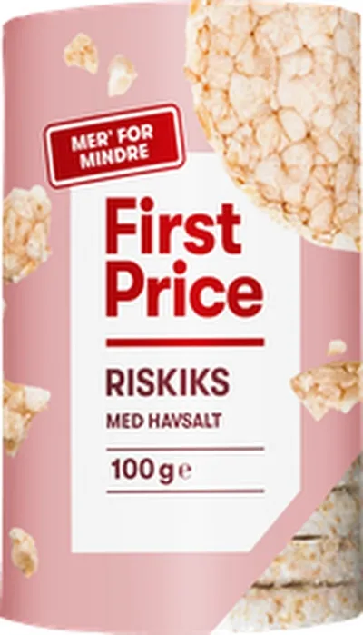 First Price rískökur með salti