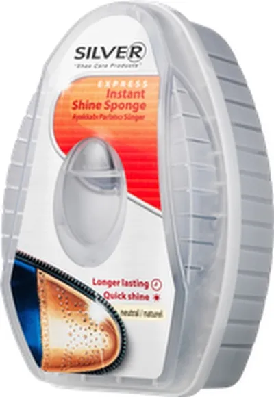 Silver svampur með glærum áburði