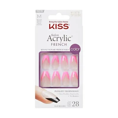 KISS - Salon Acrylic French Color - Squared