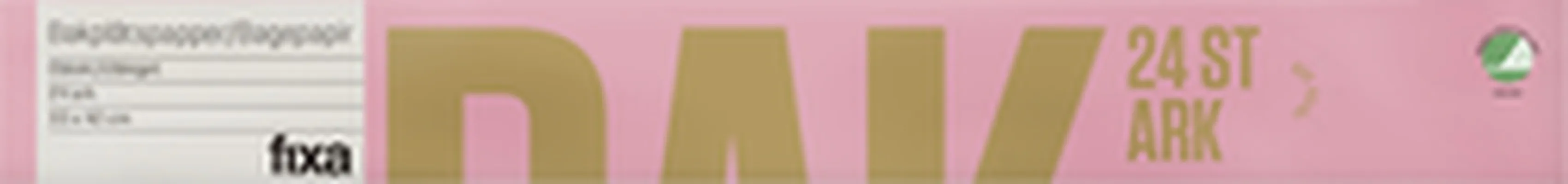 Fixa bökunarpappír arkir 24 stk