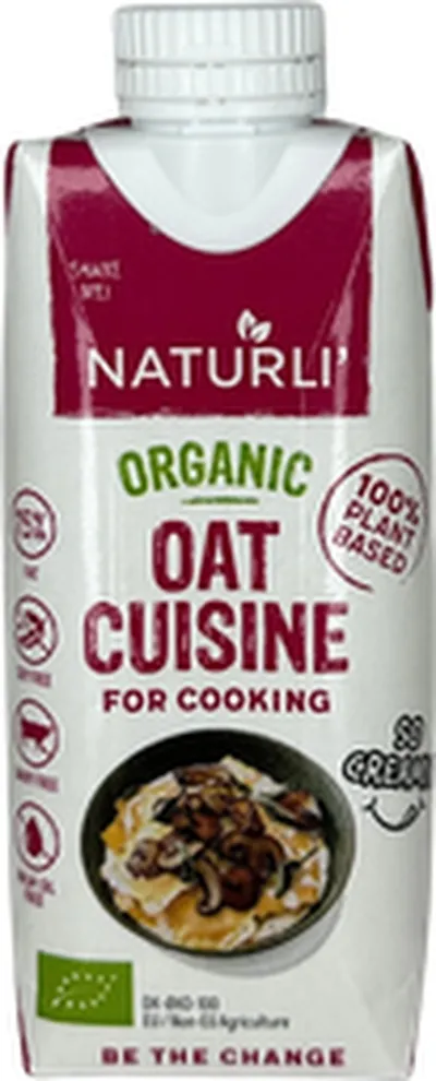 Naturli Oat cuisine
