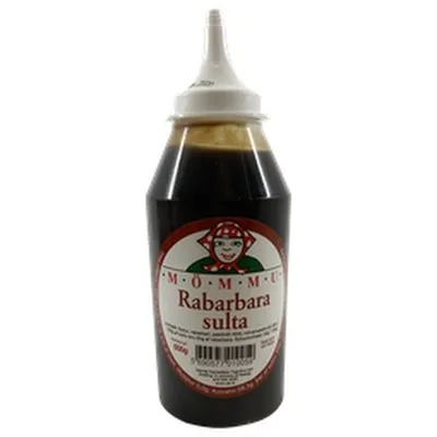 Mömmu rabarbarasulta í brúsa