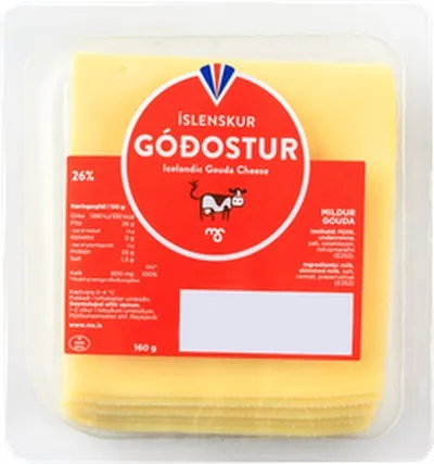 MS góðostur 26%  í sneiðum