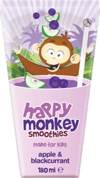 Happy Monkey epla & brómberja smoothie