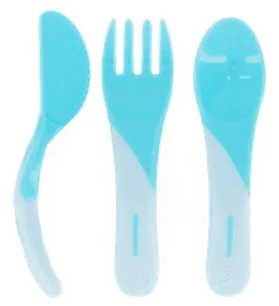 Twistshake hnífapar blátt 6m+