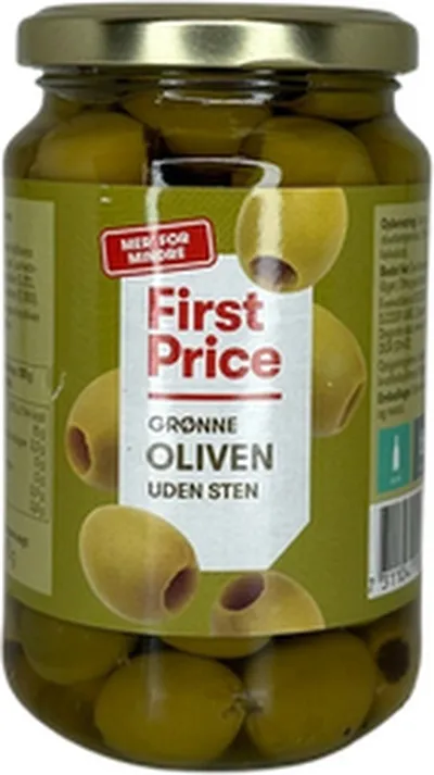 First Price ólífur grænar án steins