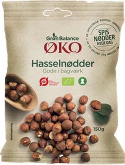 Grön Balance heslihnetur