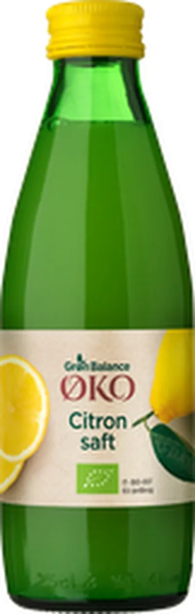 Grön Balance sítrónusafi