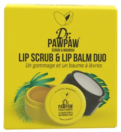 Dr.PawPaw varaskrúbbur & varasalvi duo