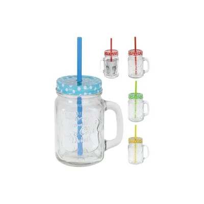 KOOPMAN - Glas með loki og röri