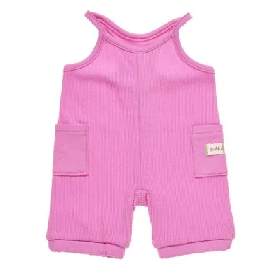 BUILD-A-BEAR - Pink Rib Jumpsuit