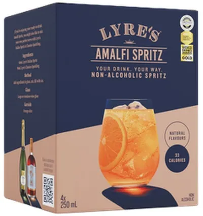 Lyre's 4pk amalfi spritz