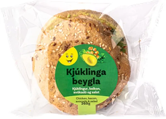 Krónu kjúklingabeygla