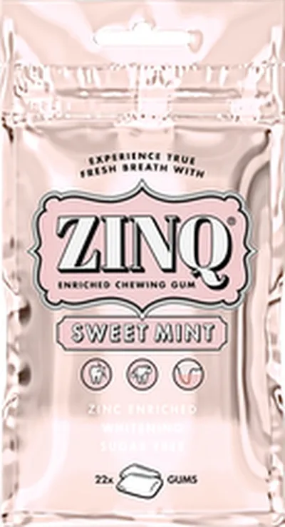Zinq tyggjó sweet mint