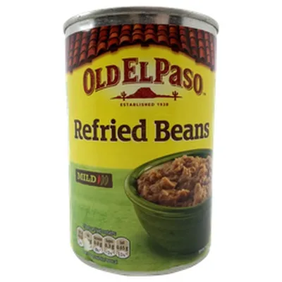 Old el Paso refried beans