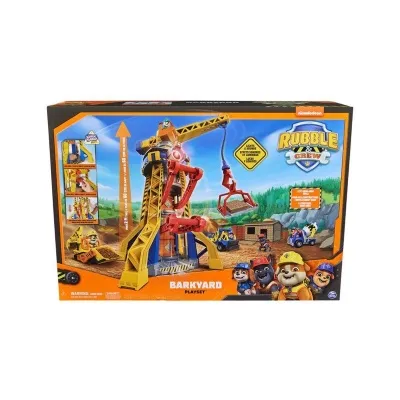 PAW PATROL - Rubble and Crew Back Yard Crane Tower