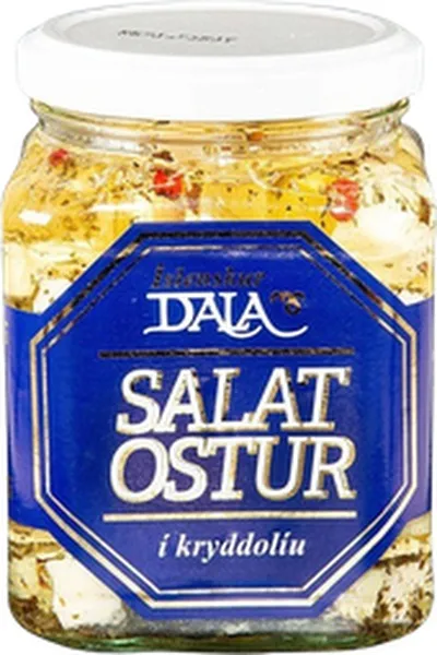 Dala salatostur í kryddolíu