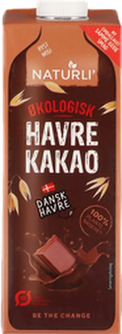 Naturli haframjólk kakao 1l