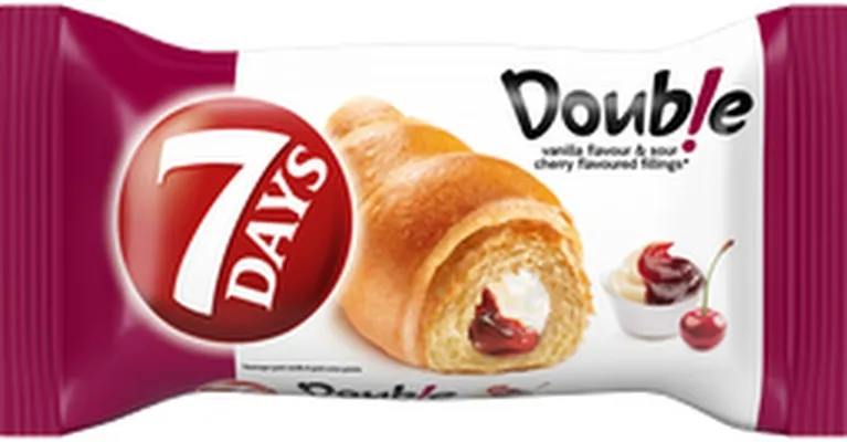 7 Days croissant vanillu & kirsuberja