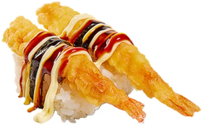 Tokyo Sushi 47 ebi tempura nigiri