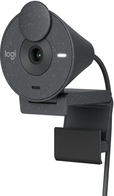 Logitech Brio 300 vefmyndavél - Svört 