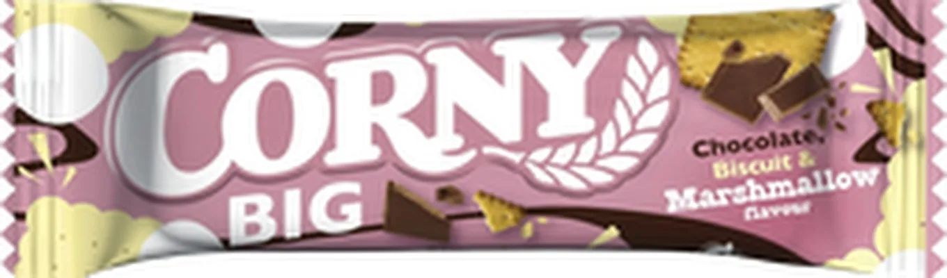 Corny Big orkustykki súkkulaði & sykurpúðar