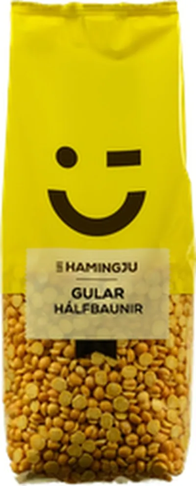 Til hamingju gular hálfbaunir