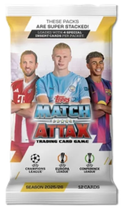 Match attax fótboltaspjöld 25-26