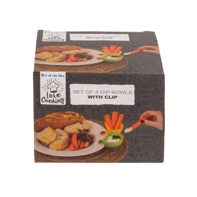 OUT OF THE BLUE - Dip Bowl with Clip Set