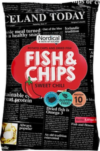 Nordical Fish & Chips Sweet Chilli