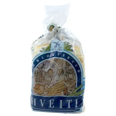 Myllu hvítt samlokubrauð hálft