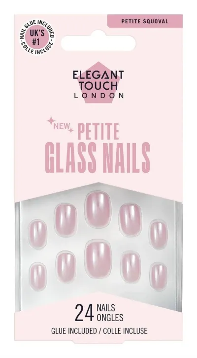 ELEGANT TOUCH - Petite Glass Nails SugarSnow