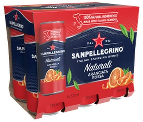 San Pellegrino 6pk blóðappelsínu