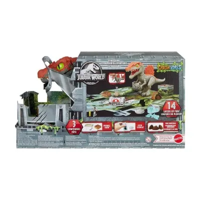 JURASSIC WORLD - Crushivores Spinosaurus Cage Crasher