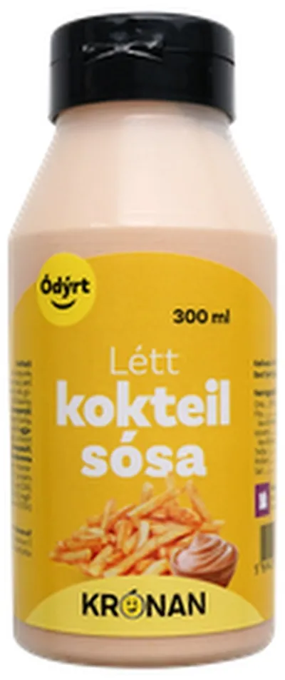 Ódýrt létt kokteilsósa