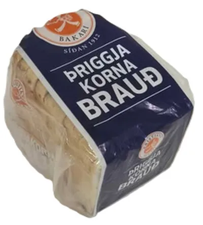 Kristjáns þriggjakornabrauð hálft