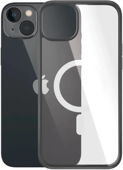 PanzerGlass iPhone 14 Plus MagSafe ClearCase símahulstur - Svart