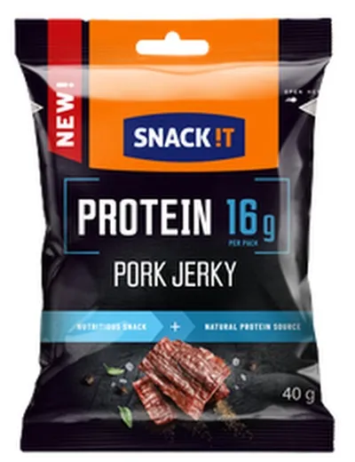 Snack !T protein pork jerky